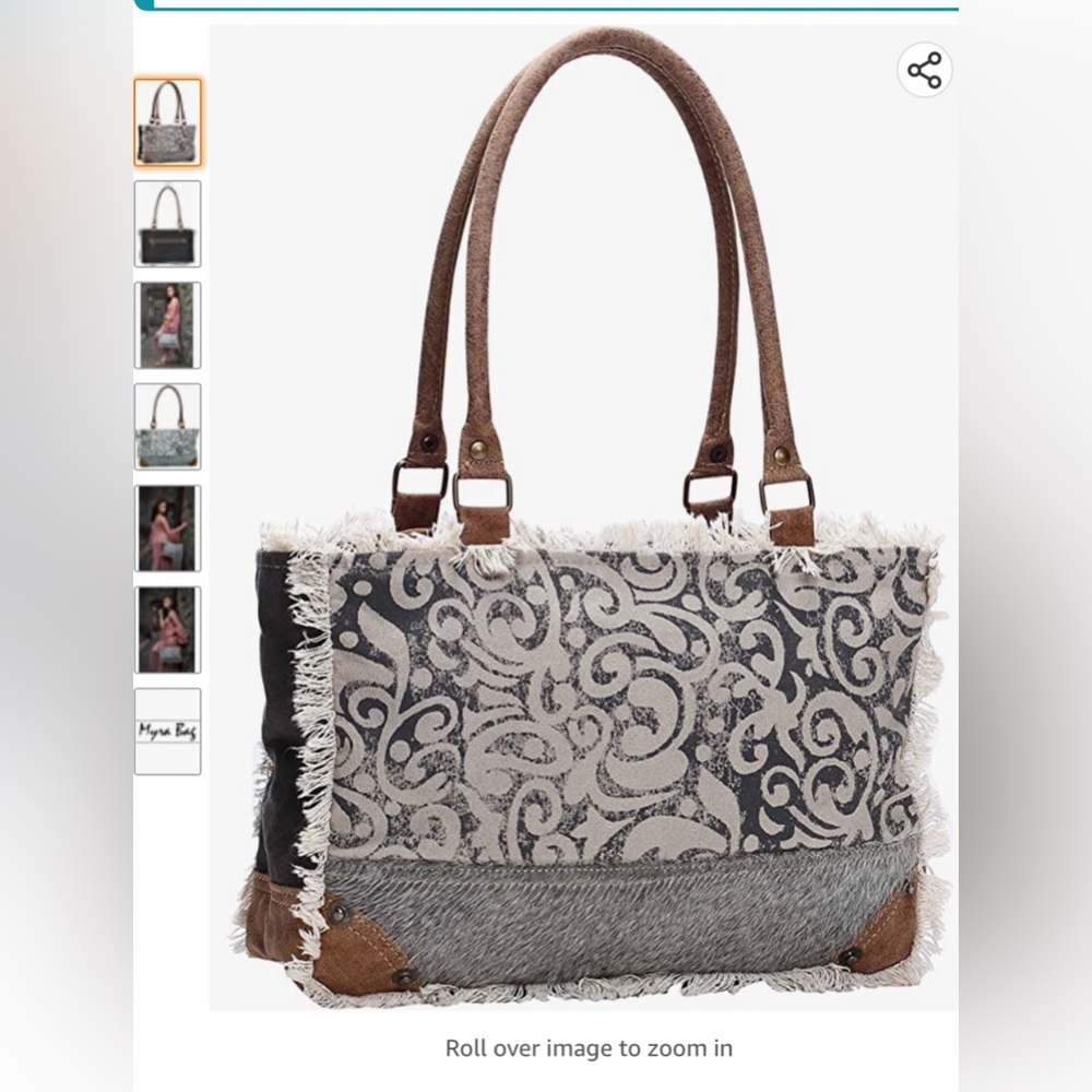 Myra Tote. Used once.